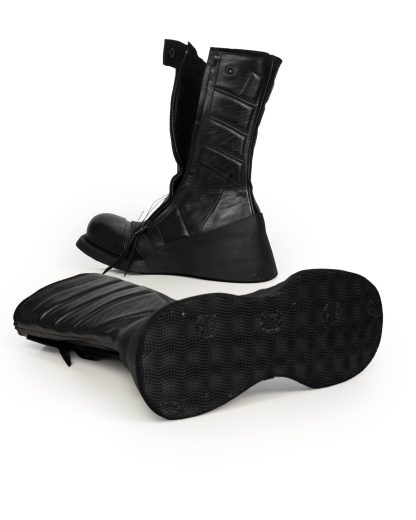 LEON EMANUEL BLANCK DIS M BB 01 Men Distortion Biker Boot Herren Schuh Shoe Stiefel horse leather black hide m 9