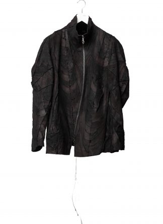 LEON EMANUEL BLANCK DIS M SJ 02 Men Distortion Strait Jacket Herren Leder Jacke mink leather black hide m 1