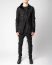 LEON EMANUEL BLANCK DIS M SJ 02 Men Distortion Strait Jacket Herren Leder Jacke mink leather black hide m 3