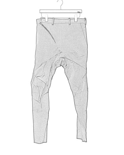 LEON EMANUEL BLANCK DIS M SKCP 01 Men Distortion Skinny Pants Trousers Herren Hose cotton ea black hide m 2