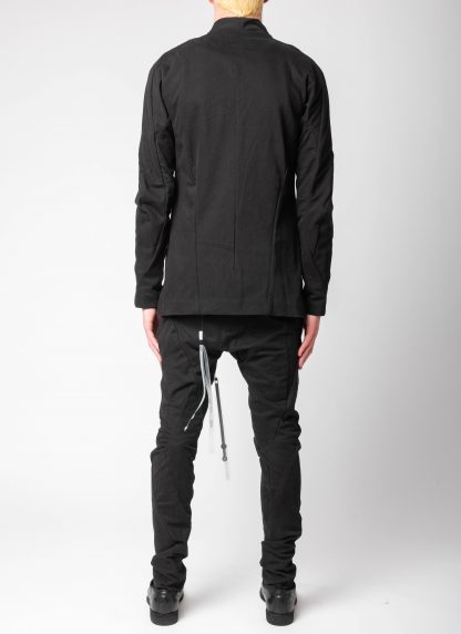 LEON EMANUEL BLANCK FP M PSB 01 Men Forced Perspective Blazer Jacket Herren Jacke cotton ea black hide m 7