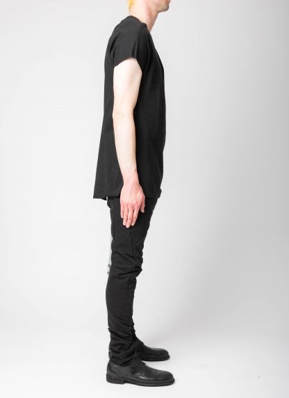 LEON EMANUEL BLANCK LEB DIS M CST 01 Men Distortion Cap Sleeve TShirt cotton linen ea hide m 4