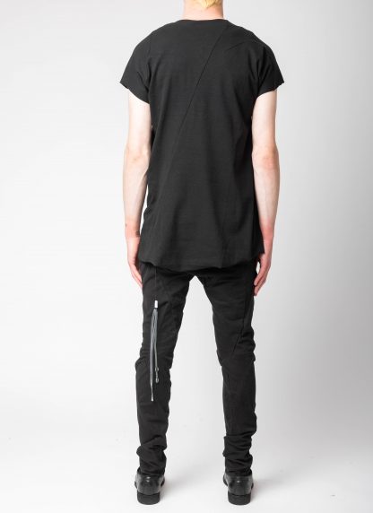 LEON EMANUEL BLANCK LEB DIS M CST 01 Men Distortion Cap Sleeve TShirt cotton linen ea hide m 5