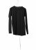 LEON EMANUEL BLANCK LEB DIS M LT 01 Men Distortion Long Sleeve TShirt cotton linen ea hide m 1