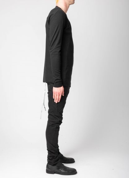 LEON EMANUEL BLANCK LEB DIS M LT 01 Men Distortion Long Sleeve TShirt cotton linen ea hide m 4