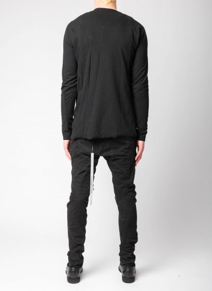 LEON EMANUEL BLANCK LEB DIS M LT 01 Men Distortion Long Sleeve TShirt cotton linen ea hide m 5