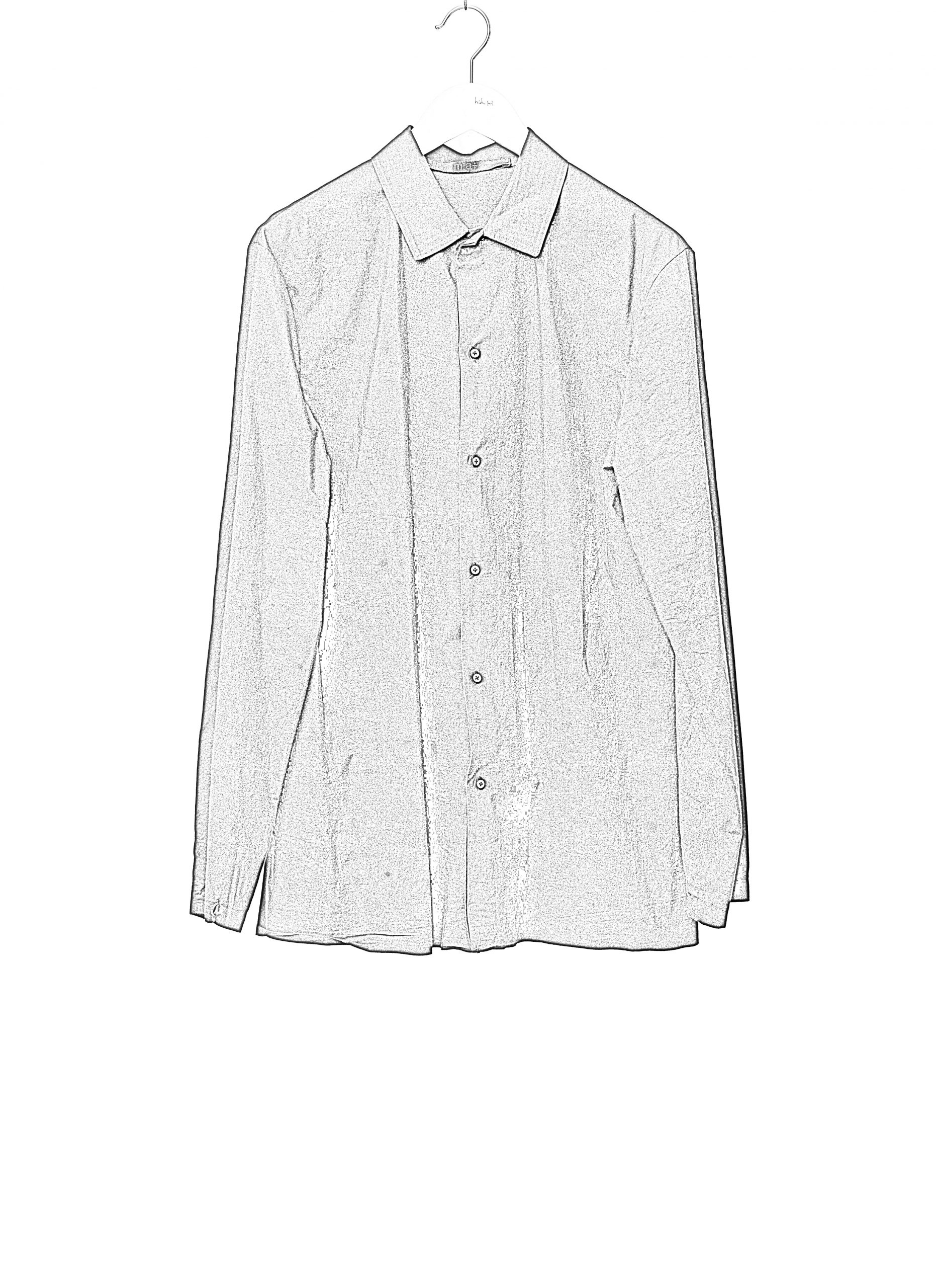 MA+ Maurizio Amadei H241 CL3 Men Straight Medium Fit Shirt Herren Hemd cotton black hide m 2