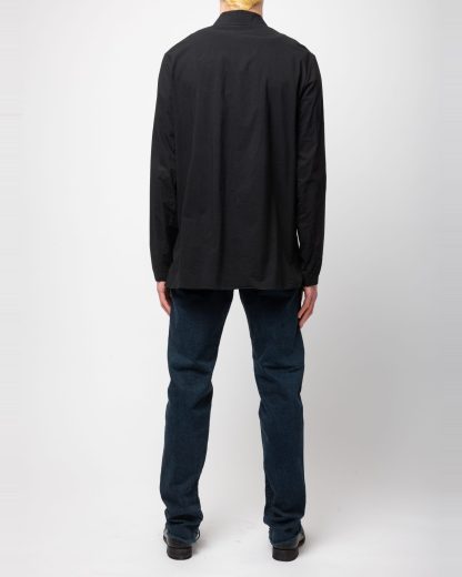 MA+ Maurizio Amadei H241 CL3 Men Straight Medium Fit Shirt Herren Hemd cotton black hide m 5