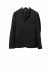 POEME BOHEMIEN GI 12 T 507 99 Men Deconstructed Jacket Herren Jacke Blazer virgin wool black hide m 1