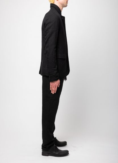 POEME BOHEMIEN GI 12 T 507 99 Men Deconstructed Jacket Herren Jacke Blazer virgin wool black hide m 7