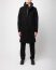 POEME BOHEMIEN PA 12 T 512 99 Men Long Zipped Parka Herren Jacke Coat Jacket Mantel cotton black hide m 5