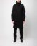 POEME BOHEMIEN PA 12 T 512 99 Men Long Zipped Parka Herren Jacke Coat Jacket Mantel cotton black hide m 6
