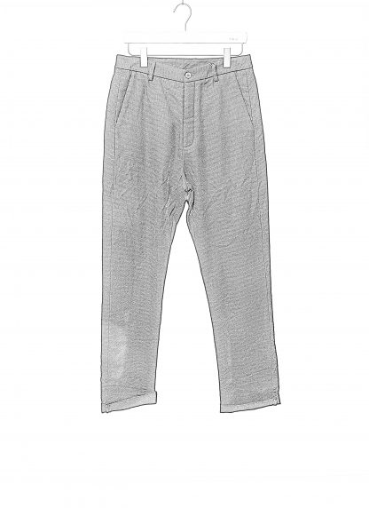 POEME BOHEMIEN PT 42 T 507 99 Men Regular Fit Pants Herren Hose Trousers virgin wool black hide m 2