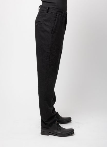 POEME BOHEMIEN PT 42 T 507 99 Men Regular Fit Pants Herren Hose Trousers virgin wool black hide m 4