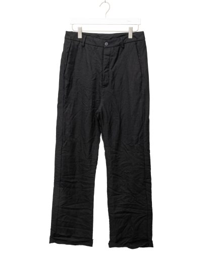 POEME BOHEMIEN PT 44 T 507 99 Men Large Fit Pants Herren Hose Trousers virgin wool black hide m 1