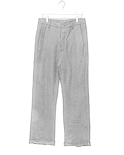 POEME BOHEMIEN PT 44 T 507 99 Men Large Fit Pants Herren Hose Trousers virgin wool black hide m 2