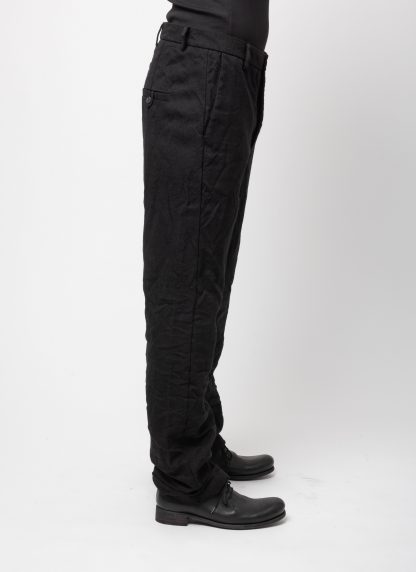 POEME BOHEMIEN PT 44 T 507 99 Men Large Fit Pants Herren Hose Trousers virgin wool black hide m 4