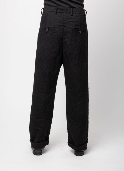 POEME BOHEMIEN PT 44 T 507 99 Men Large Fit Pants Herren Hose Trousers virgin wool black hide m 5