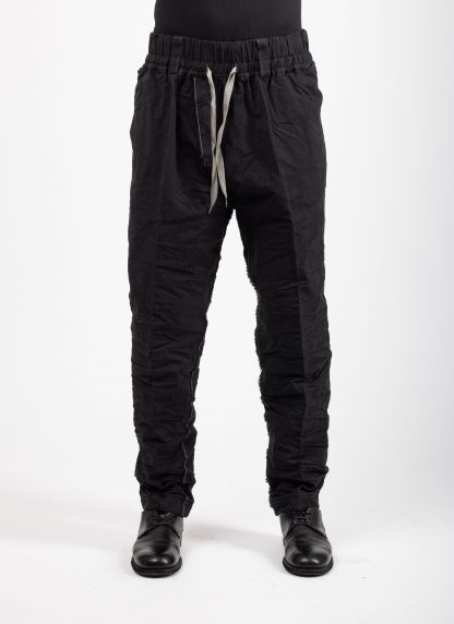 Taichi Murakami Men L P Cargo L:C Pants Trousers Herren Hose cotton black hide m 3