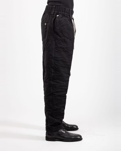 Taichi Murakami Men L P Cargo L:C Pants Trousers Herren Hose cotton black hide m 5