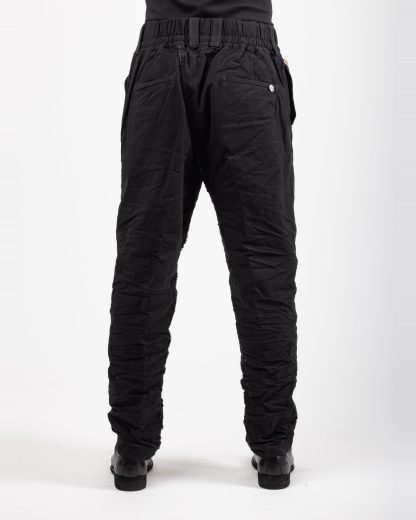 Taichi Murakami Men L P Cargo L:C Pants Trousers Herren Hose cotton black hide m 6