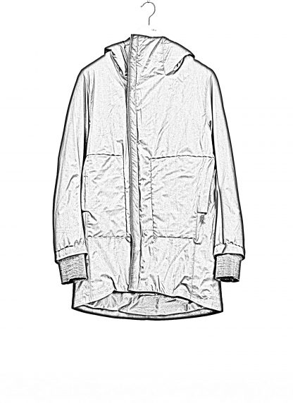 Taichi Murakami Men Mountain Parka Semi Long Origami Sleeve primaloft Coat Herren Jacke Mantel ultra light 3 layer nylon water proof black hide m 22