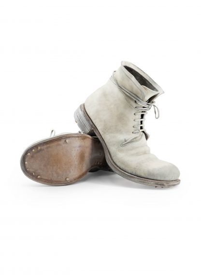 LAYER 0 2.5 H14 HGW Men Lace Up Boot Herren Shoe Stiefel Limited Hand Made Goodyear horse shell cordovan rev leather exclusive dirty white hide m 1