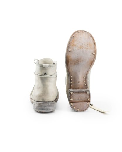 LAYER 0 2.5 H14 HGW Men Lace Up Boot Herren Shoe Stiefel Limited Hand Made Goodyear horse shell cordovan rev leather exclusive dirty white hide m 10
