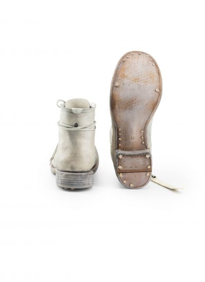 LAYER 0 2.5 H14 HGW Men Lace Up Boot Herren Shoe Stiefel Limited Hand Made Goodyear horse shell cordovan rev leather exclusive dirty white hide m 10