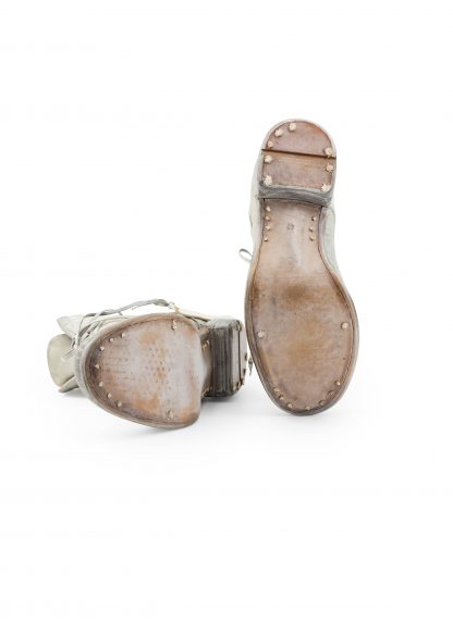 LAYER 0 2.5 H14 HGW Men Lace Up Boot Herren Shoe Stiefel Limited Hand Made Goodyear horse shell cordovan rev leather exclusive dirty white hide m 12