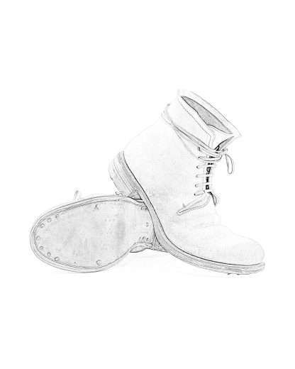 LAYER 0 2.5 H14 HGW Men Lace Up Boot Herren Shoe Stiefel Limited Hand Made Goodyear horse shell cordovan rev leather exclusive dirty white hide m 2