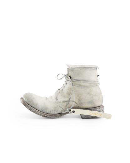 LAYER 0 2.5 H14 HGW Men Lace Up Boot Herren Shoe Stiefel Limited Hand Made Goodyear horse shell cordovan rev leather exclusive dirty white hide m 5