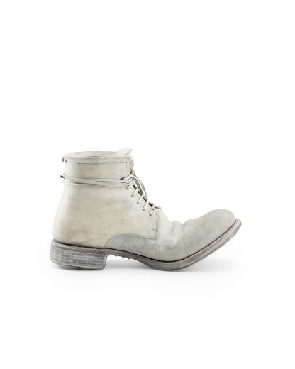 LAYER 0 2.5 H14 HGW Men Lace Up Boot Herren Shoe Stiefel Limited Hand Made Goodyear horse shell cordovan rev leather exclusive dirty white hide m 6