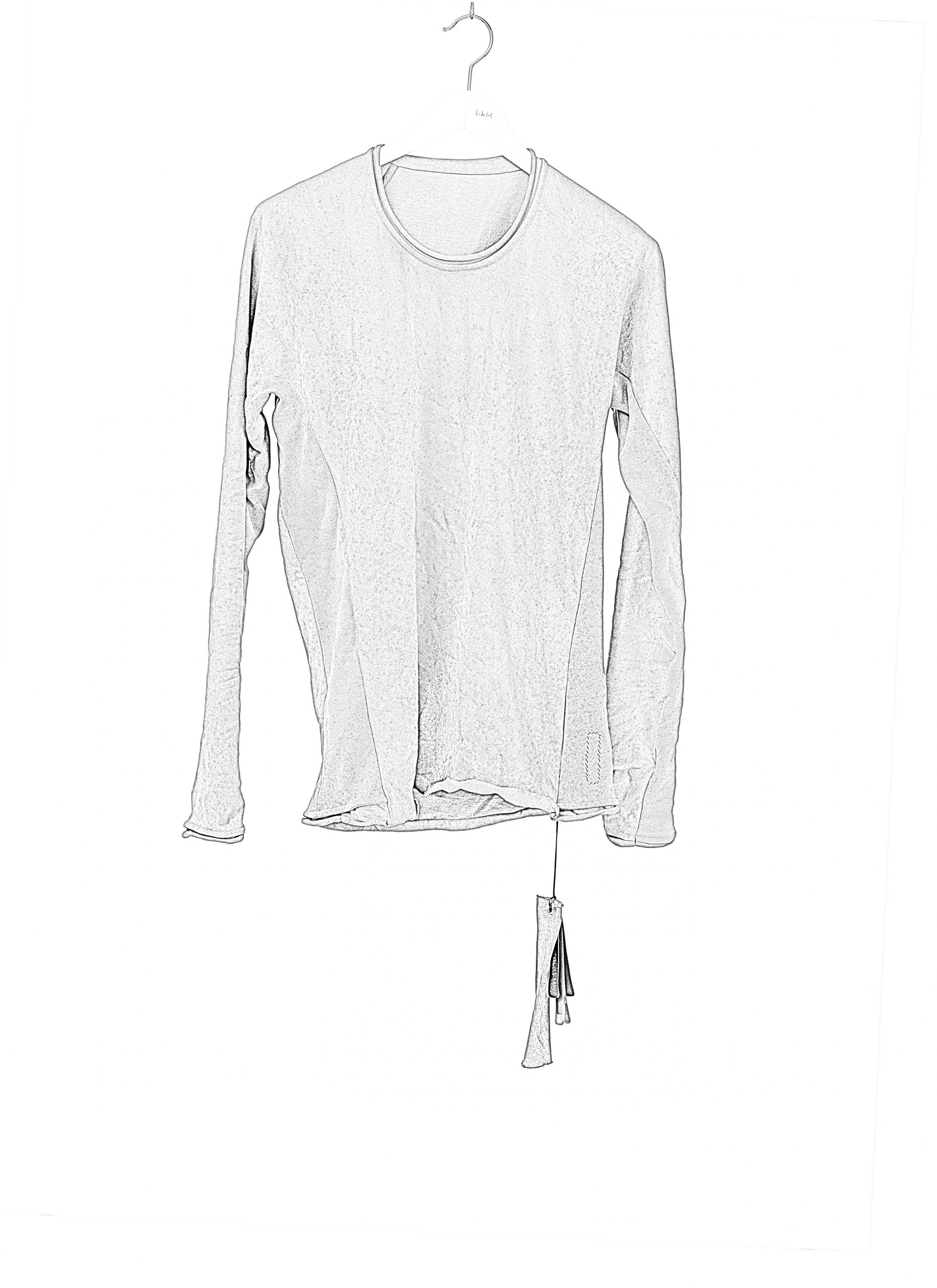 LAYER 0 T Shirt 75 men long sleeve tee herren tshirt cotton medium grey hide m 2