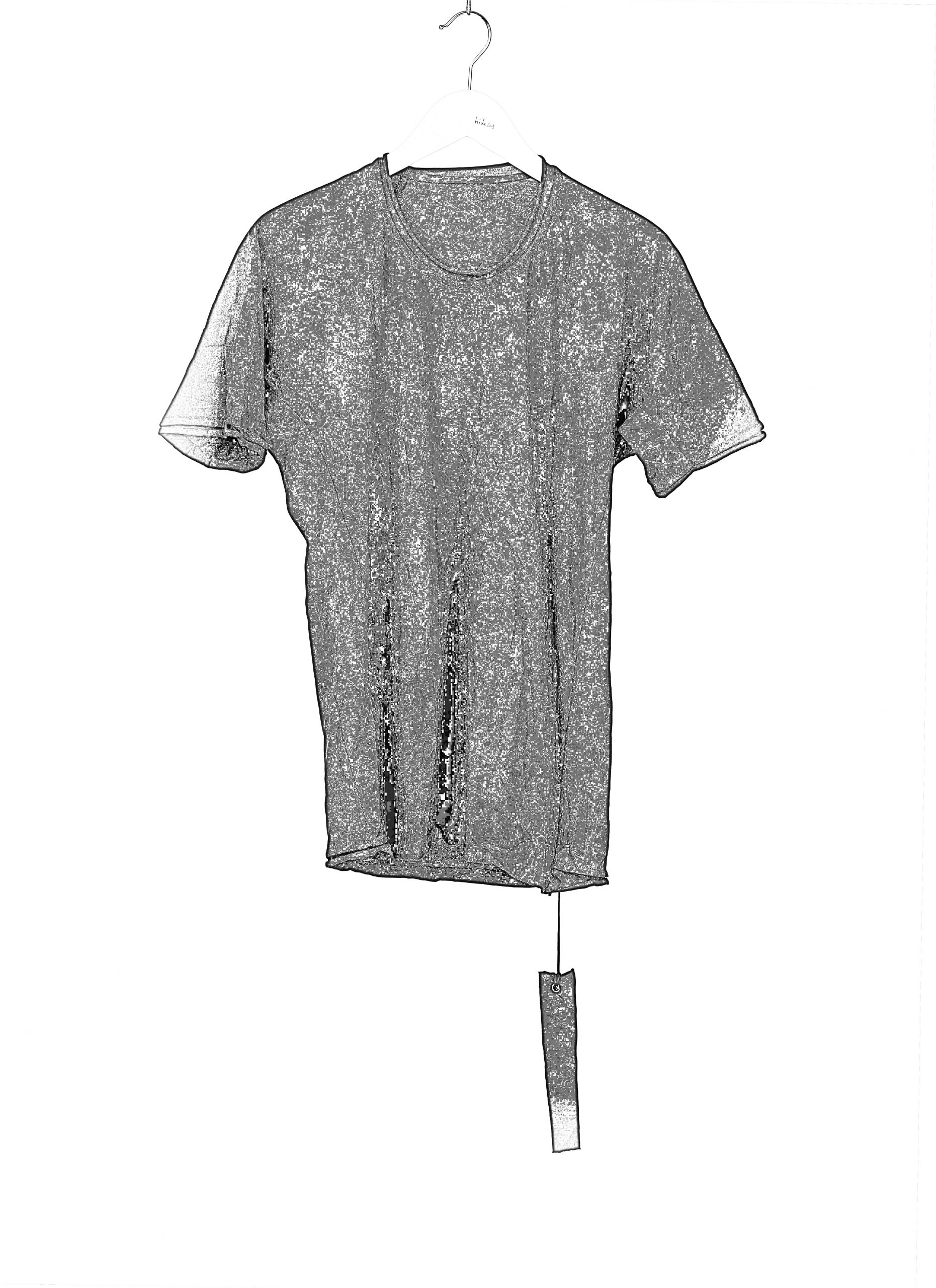 LAYER 0 T Shirt 75 men short sleeve tee herren tshirt cotton dirty medium grey hide m 2