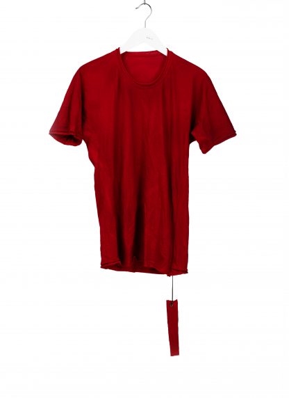 LAYER 0 T Shirt 75 men short sleeve tee herren tshirt cotton dirty red hide m 1