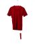 LAYER 0 T Shirt 75 men short sleeve tee herren tshirt cotton dirty red hide m 1