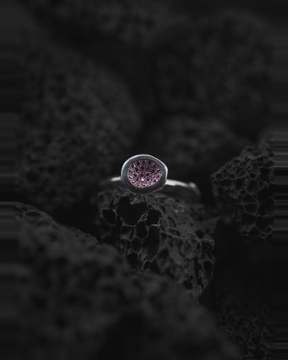 ROSA MARIA ATO A S ST ST DIA RU Ring Jewellery Jewelry Schmuck sterling silver rubies hide m 1