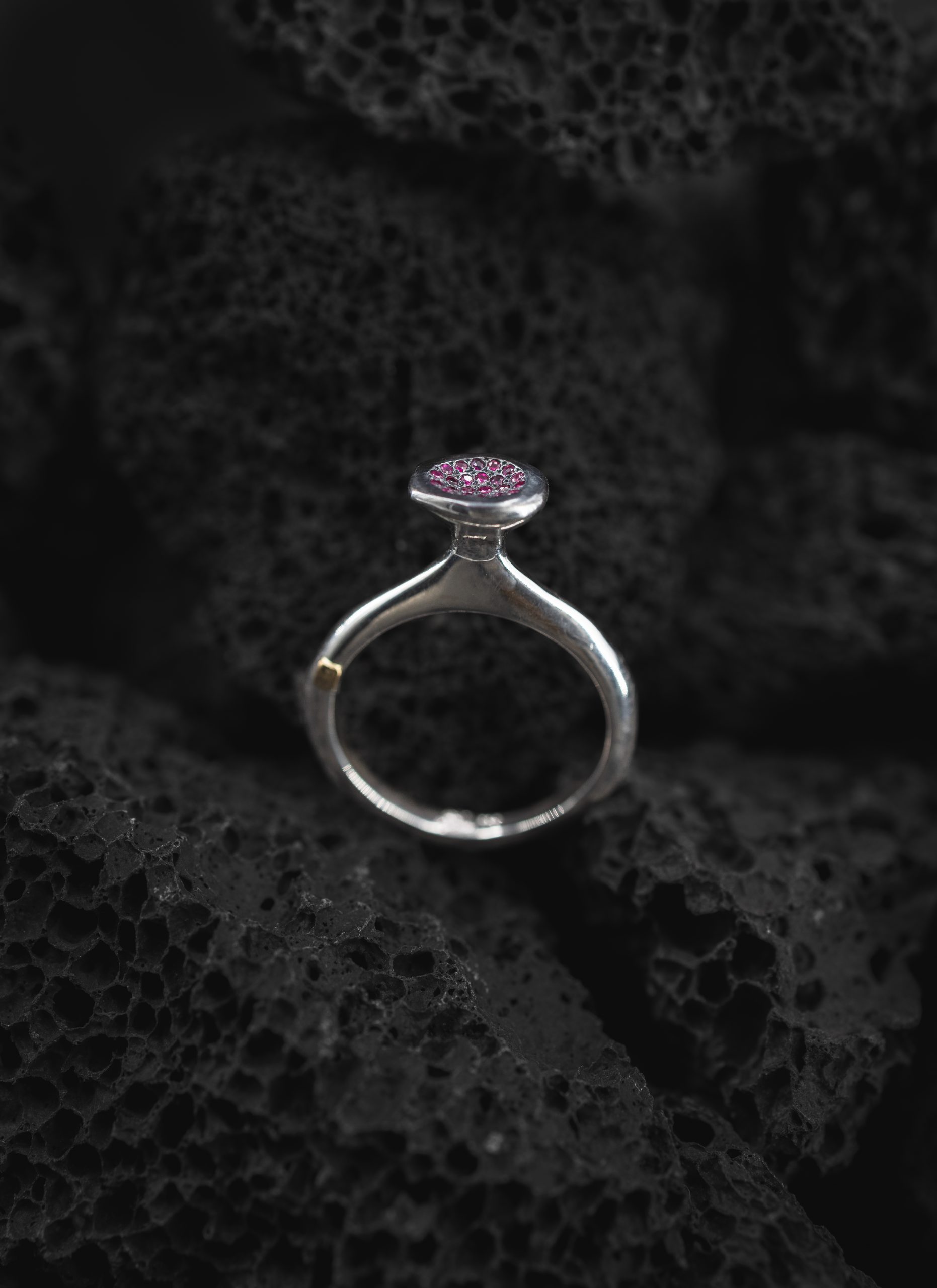 ROSA MARIA ATO A S ST ST DIA RU Ring Jewellery Jewelry Schmuck sterling silver rubies hide m 2