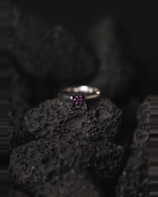 ROSA MARIA CARYS S ST ST DIX RU Ring Jewellery Jewelry Schmuck 925 Sterling Silver Rubies hide m 1