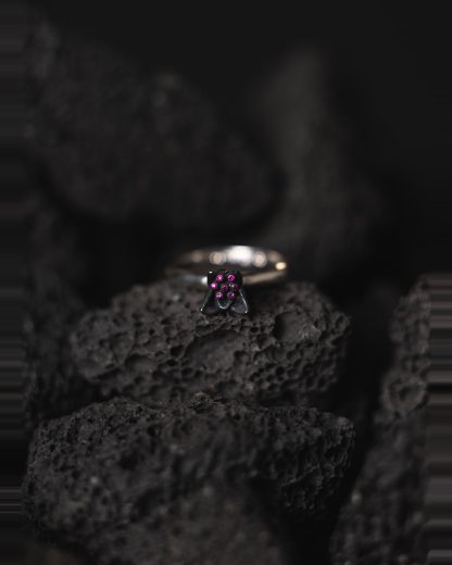 ROSA MARIA CARYS S ST ST DIX RU Ring Jewellery Jewelry Schmuck 925 Sterling Silver Rubies hide m 1