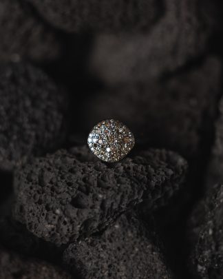 ROSA MARIA DALILA ST DIA CO Ring Jewellery Jewelry Schmuck 925 Sterling Silver Cognac Diamonds hide m 1