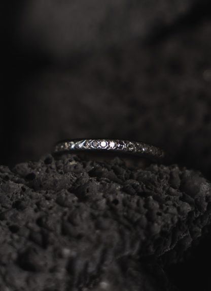 ROSA MARIA IMAGE ST DIA IG Ring Jewellery Jewelry Schmuck men women 925 Sterling Silver Icy Grey Diamonds hide m 3