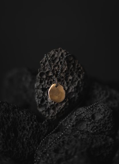 ROSA MARIA PE BERYTUS 1 GY DIV51 ST DIA IG Necklace Jewellery Jewelry Schmuck 925 Sterling Silver 18k Yellow Gold Icy Grey Diamonds hide m 2