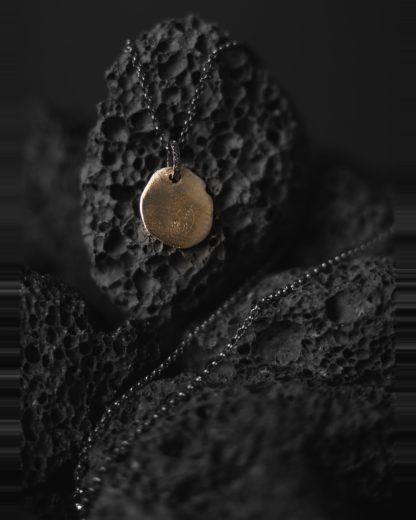 ROSA MARIA PE BERYTUS 1 GY DIV51 ST DIA IG Necklace Jewellery Jewelry Schmuck 925 Sterling Silver 18k Yellow Gold Icy Grey Diamonds hide m 3