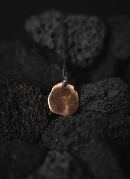 ROSA MARIA PE BERYTUS 2 GP DIV51 ST DIA CO Necklace Jewellery Jewelry Schmuck 925 Sterling Silver 12k Pink Gold Cognac Diamonds hide m 2