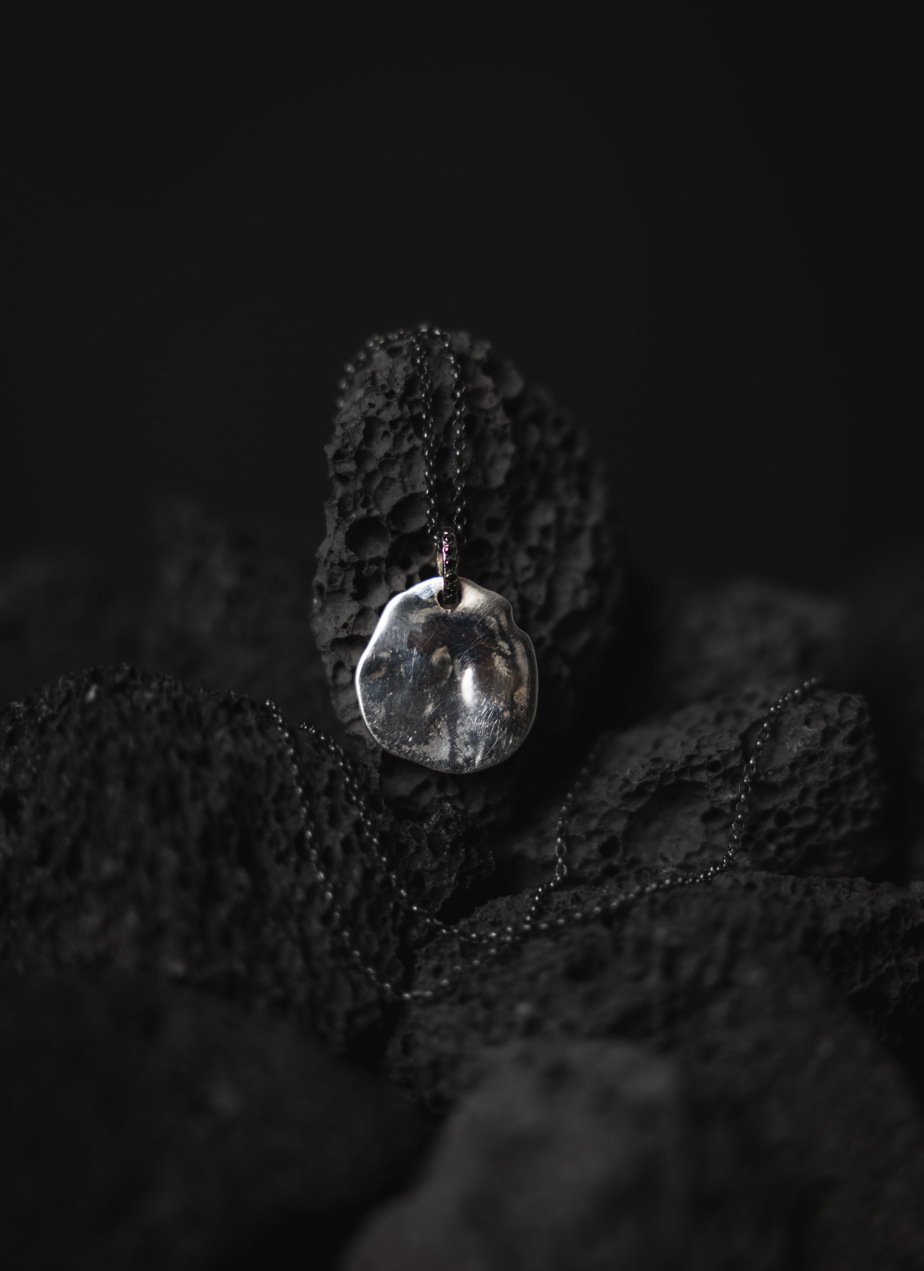 ROSA MARIA PE BERYTUS 2 S DIV51 ST DIA BLK Necklace Jewellery Jewelry Schmuck 925 Sterling Silver Black Diamonds hide m 2