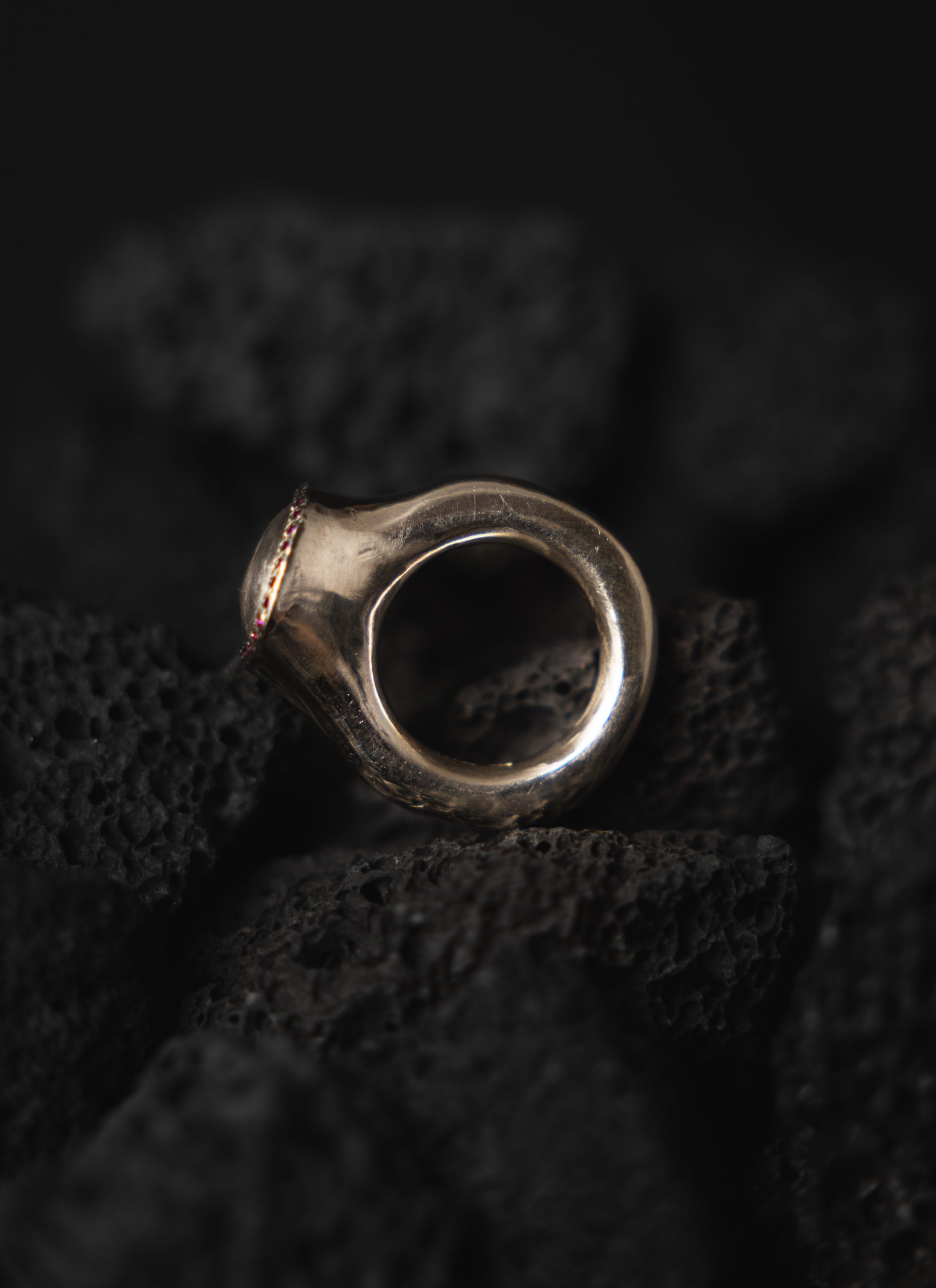 ROSA MARIA VIZA S S DIX RU Ring Jewellery Jewelry Schmuck 925 Sterling Silver Rubies hide m 2