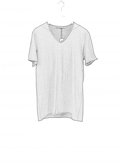 FORME D’EXPRESSION HJ010 S736 Men ZZ V Neck T Shirt Herren Tee Tshirt cotton black hide m 2