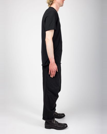FORME D’EXPRESSION HJ010 S736 Men ZZ V Neck T Shirt Herren Tee Tshirt cotton black hide m 4
